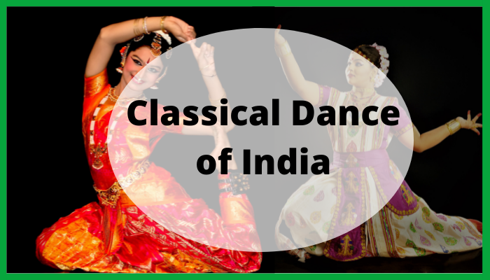 Classical Dance Forms of India with States