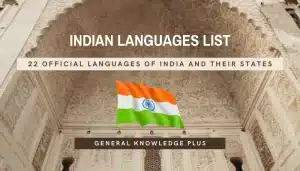 22 Official Languages of India and Their States
